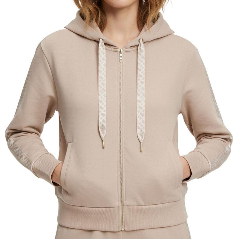 Boss Ženski duks B Texture Jacket H, Prljavo-roze