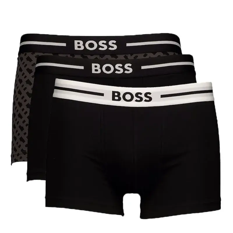 Boss Muški donji veš Trunk Bold Design, 3 komada, Crni