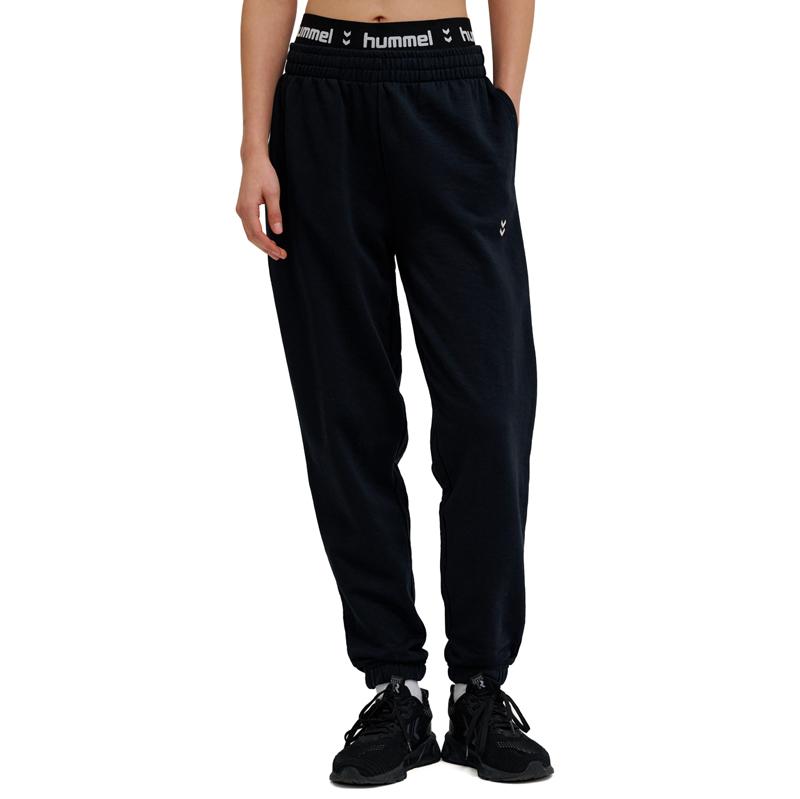 HUMMEL Ženske trenerke HML Pulse Co Regular W, donji dio, crne