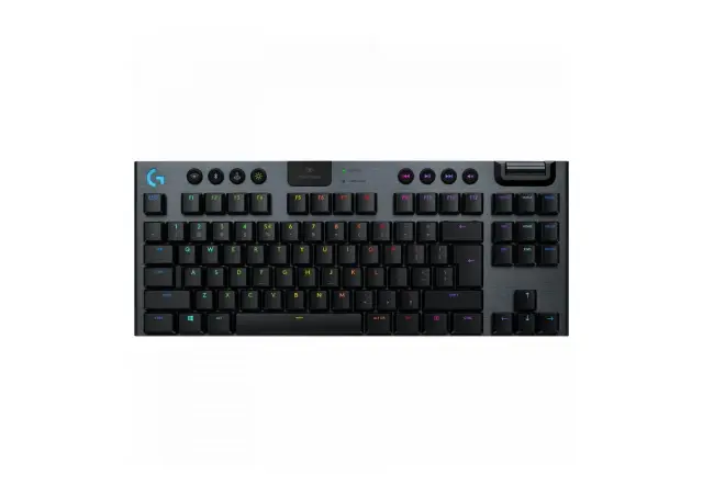 LOGITECH Gaming bežična tastatura G915 X Lightspeed TKL, međunarodna, 2.4G Hz, BT, crna