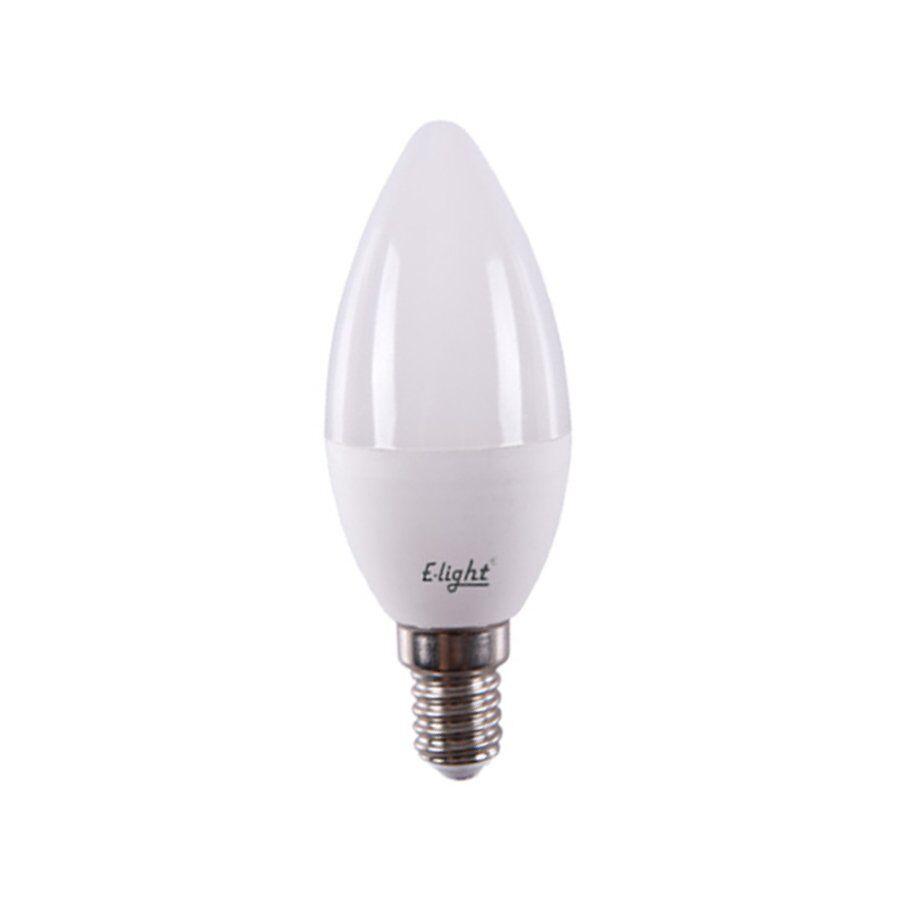 E-light LED sijalica C37 5W E14 6400K