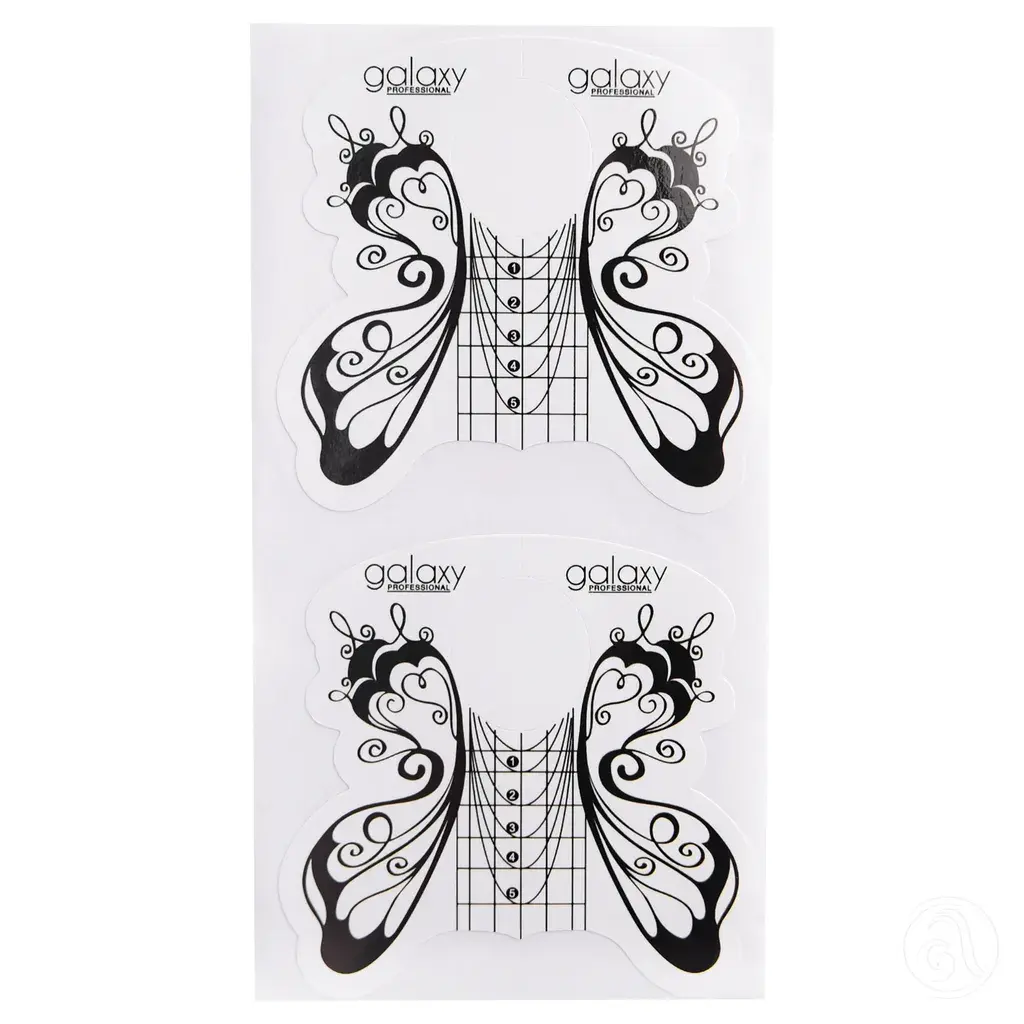 Galaxy Šabloni za izlivanje noktiju GLX-11, 250 komada