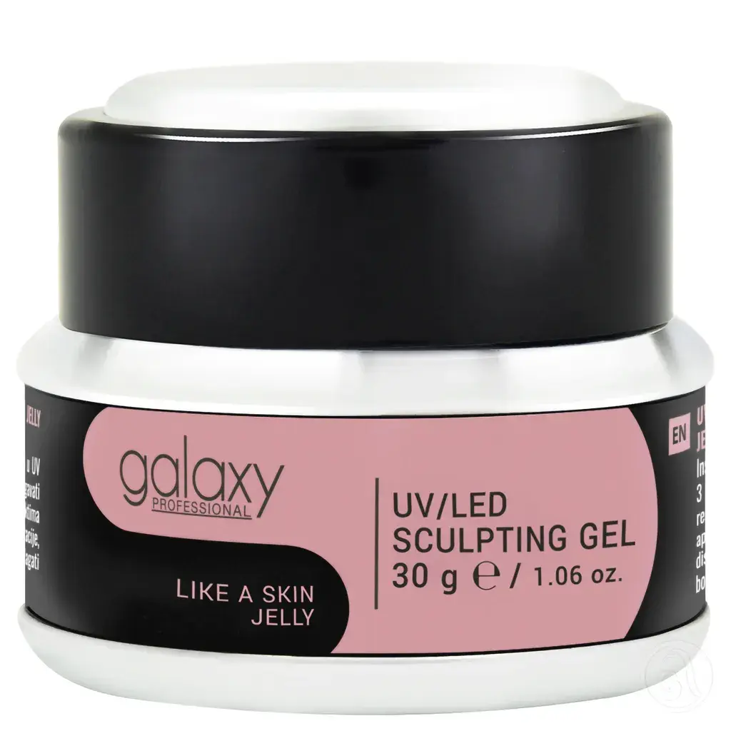 Galaxy Gradivni kamuflažni gel za nadogradnju noktiju UV/LED Like a Skin Jelly, 30 g
