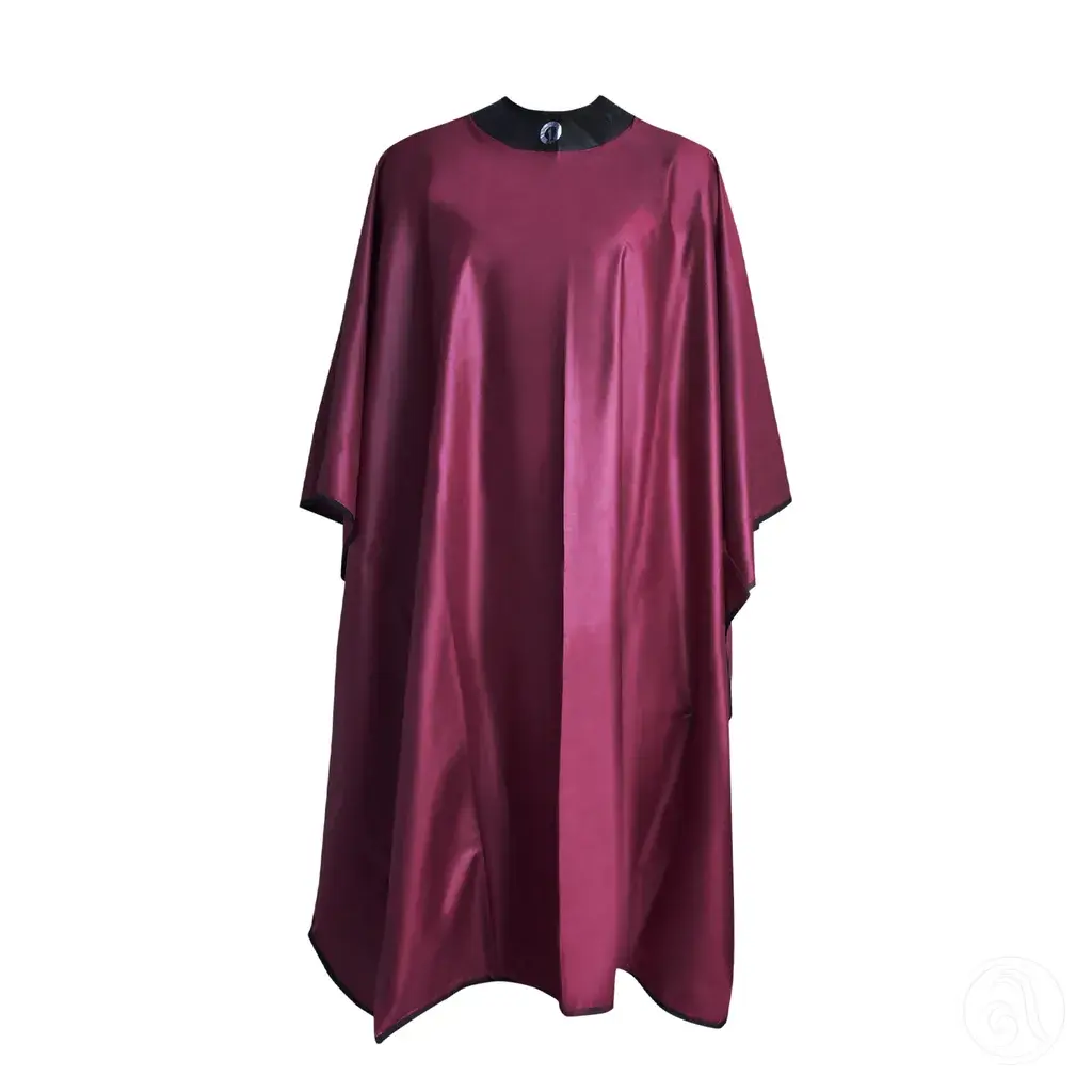 Beauty Design Ogrtač za šišanje 1CAPE-BU, 130x150 cm, Bordo