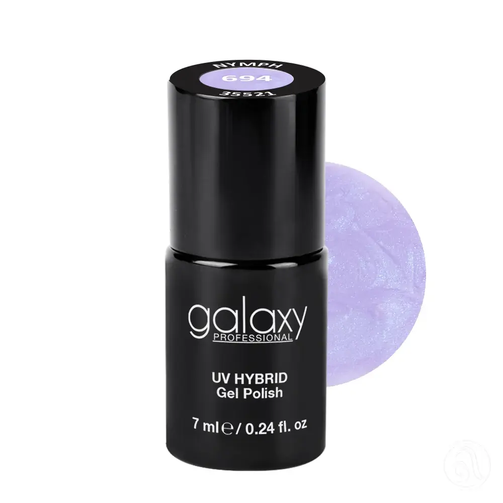 Galaxy Trajni lak za nokte UV/LED Hybrid Nymph S694, 7 ml