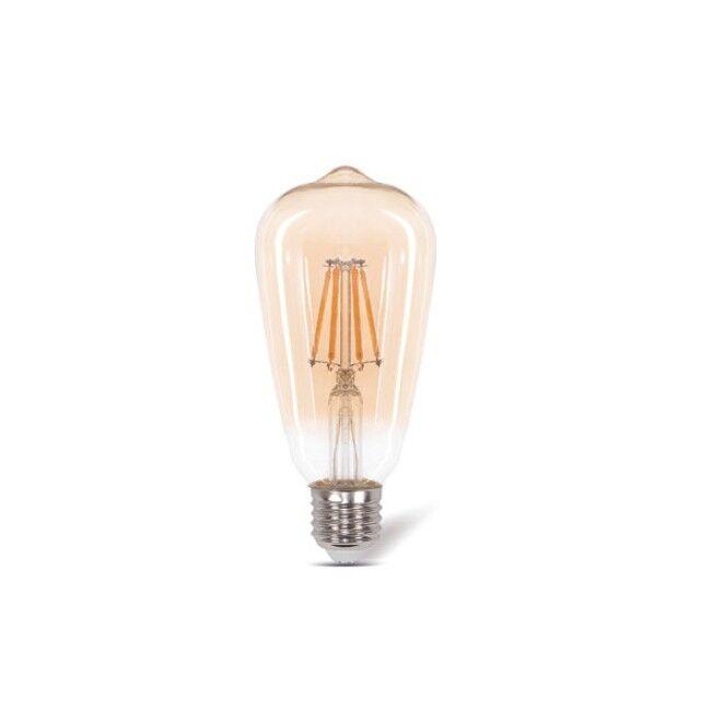 E-light LED sijalica filament dimabilna ST64 6W E27 3000K