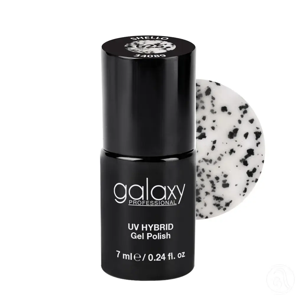 Galaxy Trajni lak za nokte UV/LED Hybrid Shello S625, 7 ml