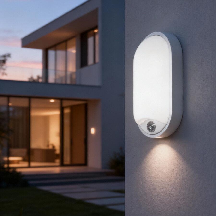 MASS-light Zidna LED lampa sa senzorom Hendry ML19D-210T, Bijela