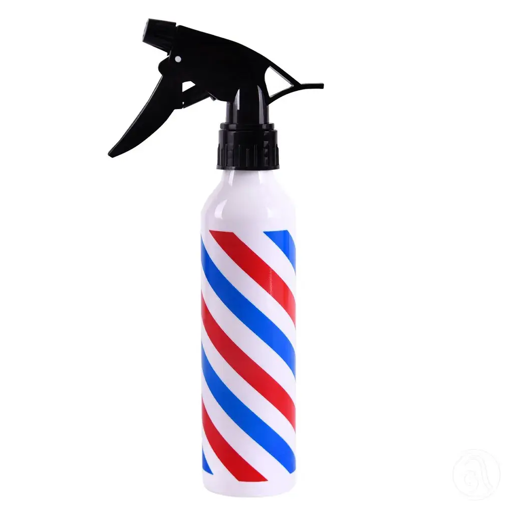 Beauty Design Boca za vodu Barber, 300 ml, Šarena