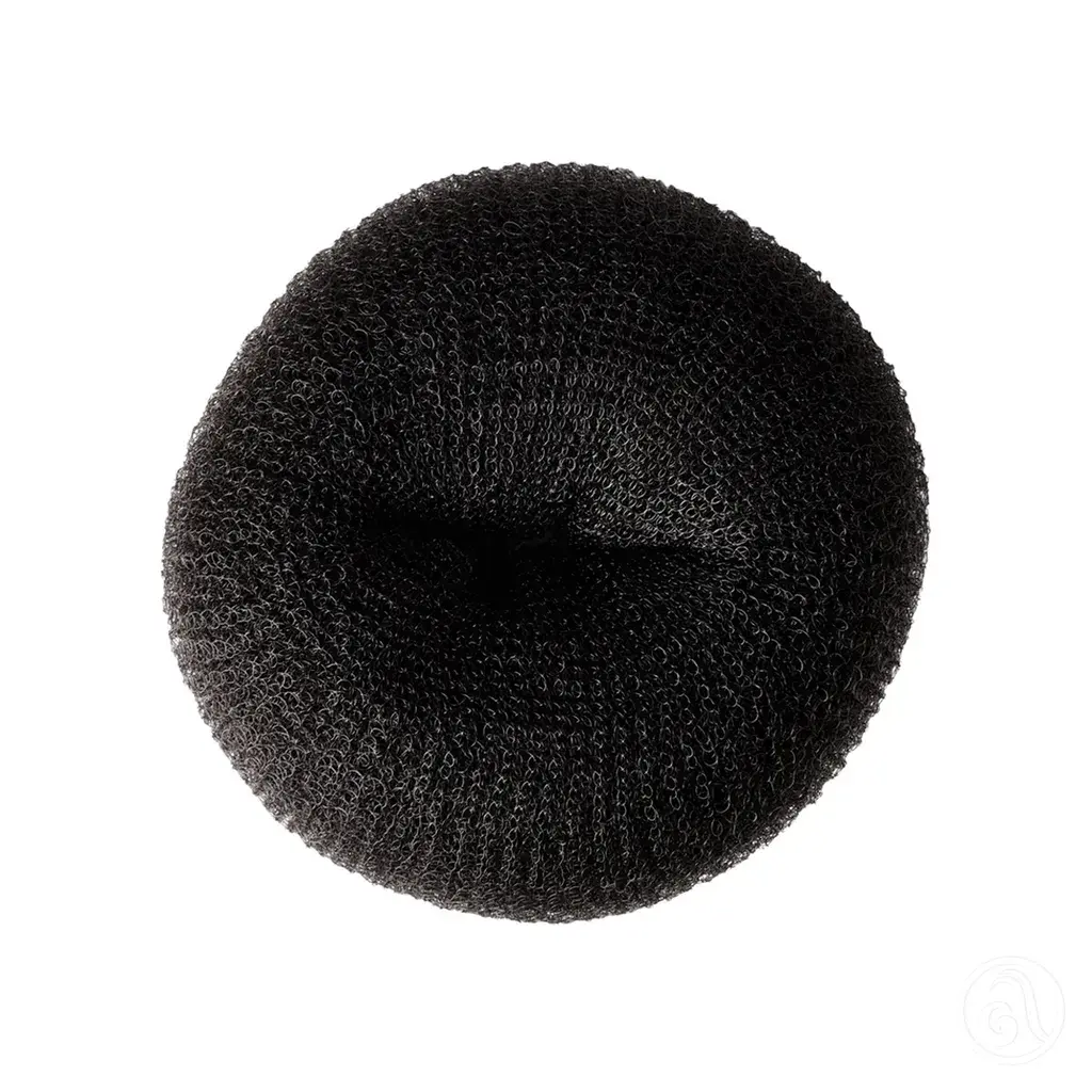 Beauty Design Umetak za punđu, 9 cm, Crni