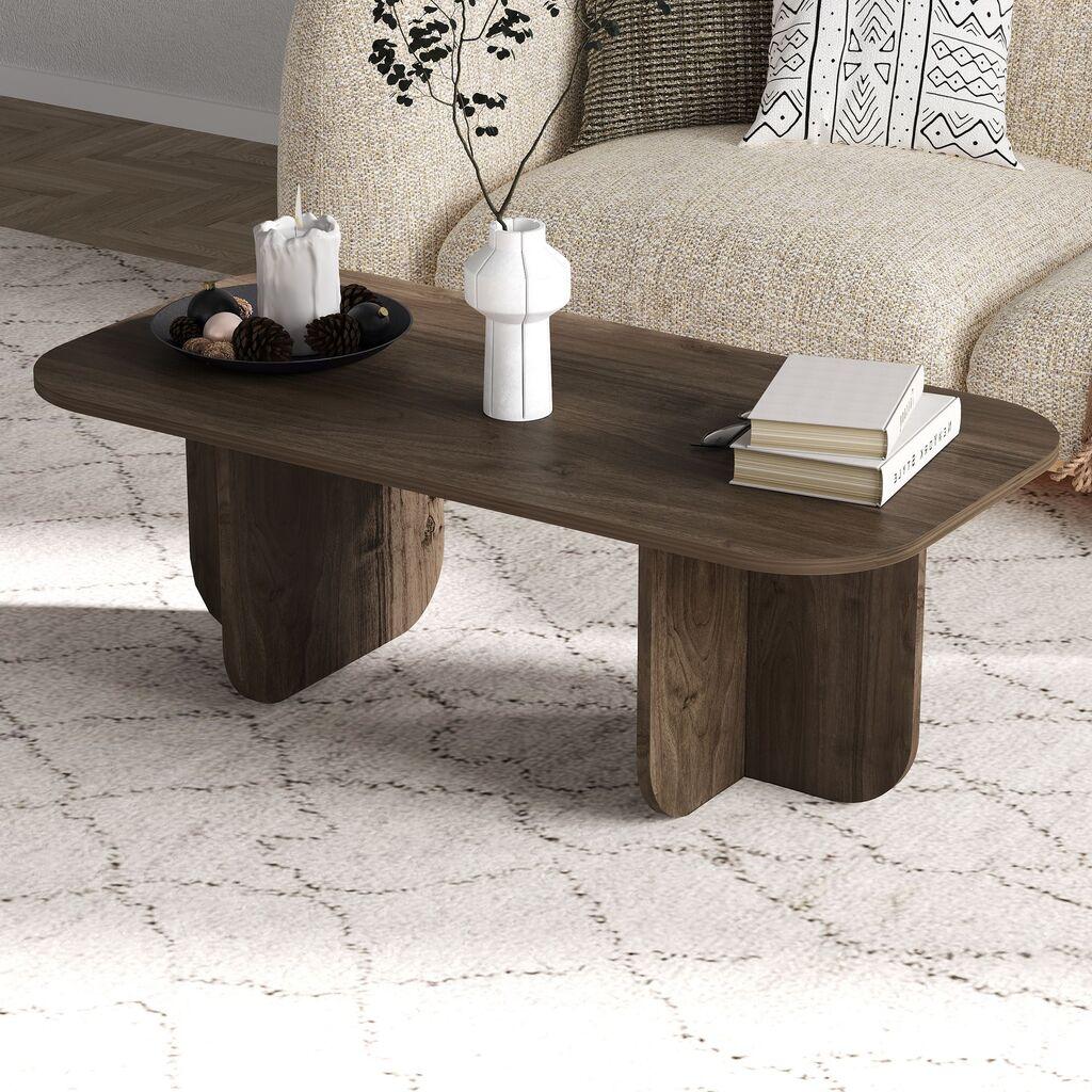 Hanah Home Club sto Becaj, 120x41.4x60 cm, Boja oraha