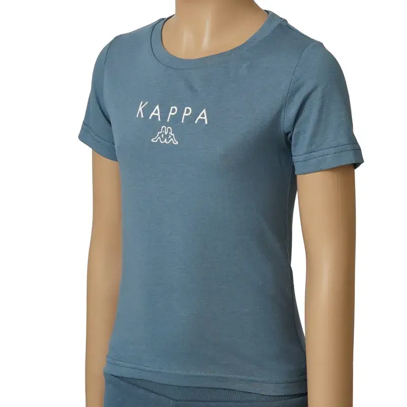 Kappa majica za dječake s logom Sammo, plava