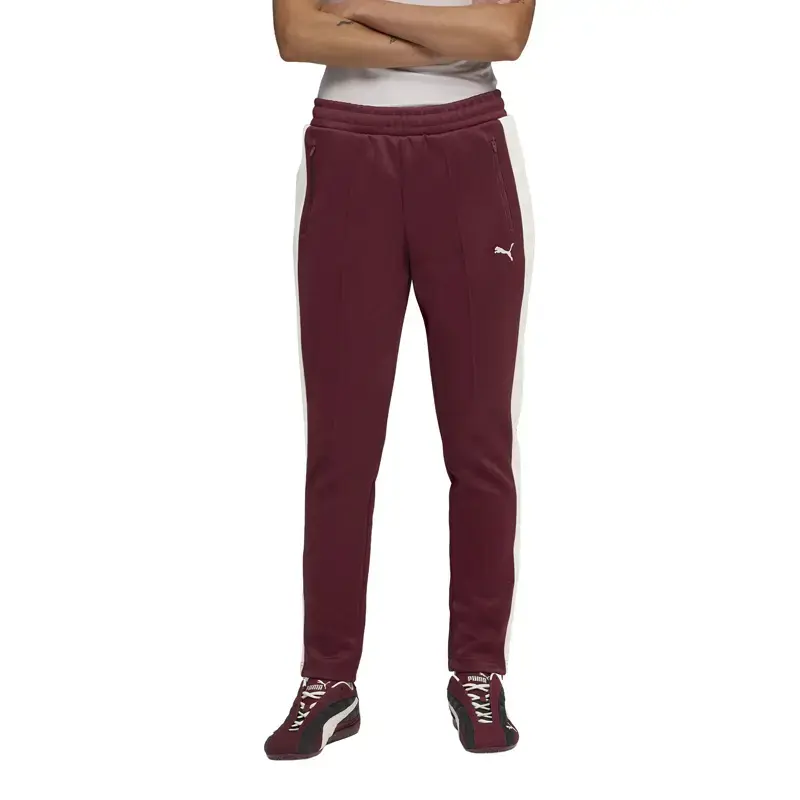 Puma ženske T7 trenerke, bordo