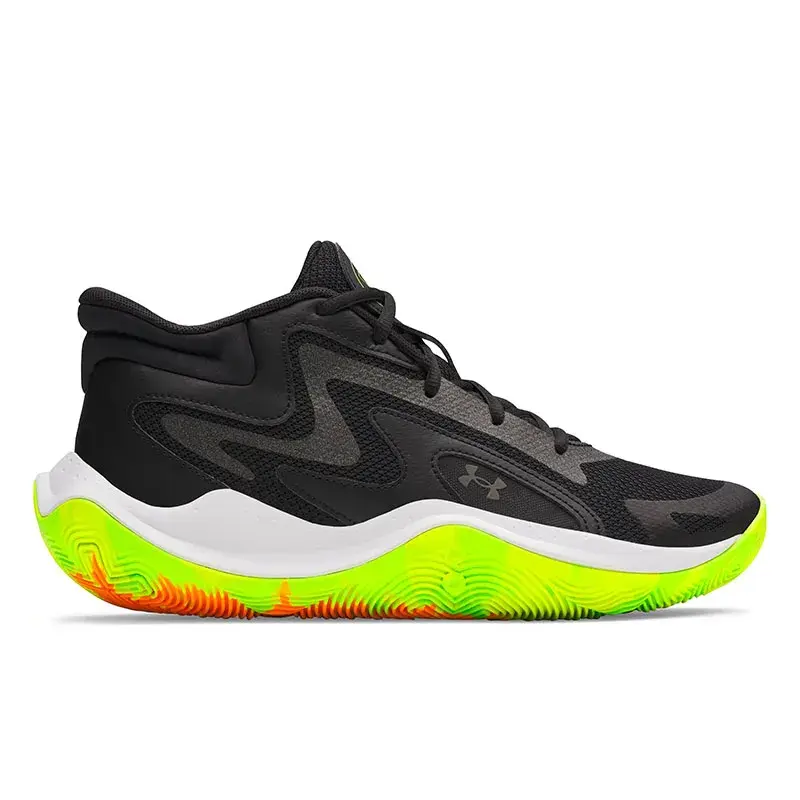 Under Armour GS JET '25 patike za dječake, crveno-crne