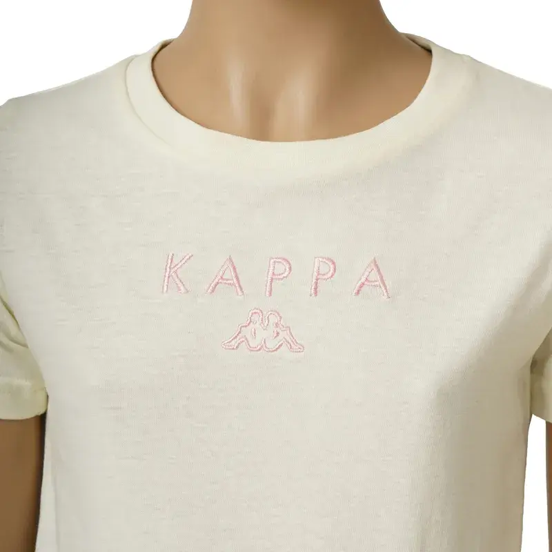 Kappa majica za dječake s logom Sammo, bijela