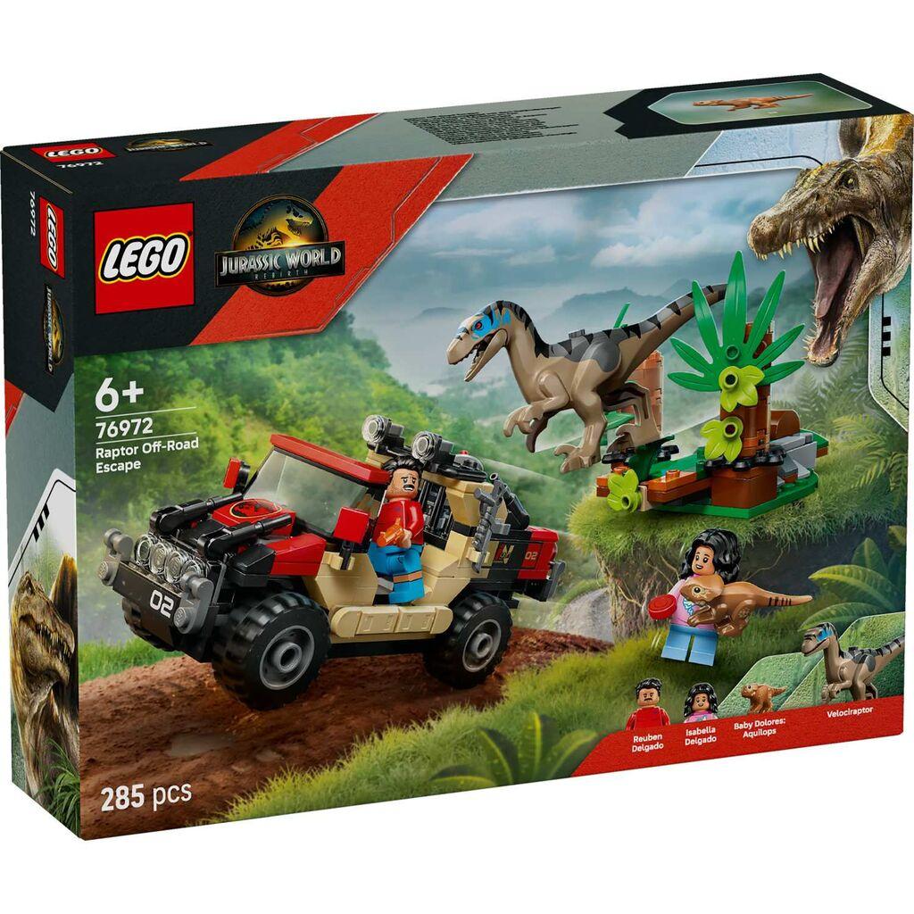 Igracka Lego Kocke Jurassic World Raptor Off-Road Escape 6+