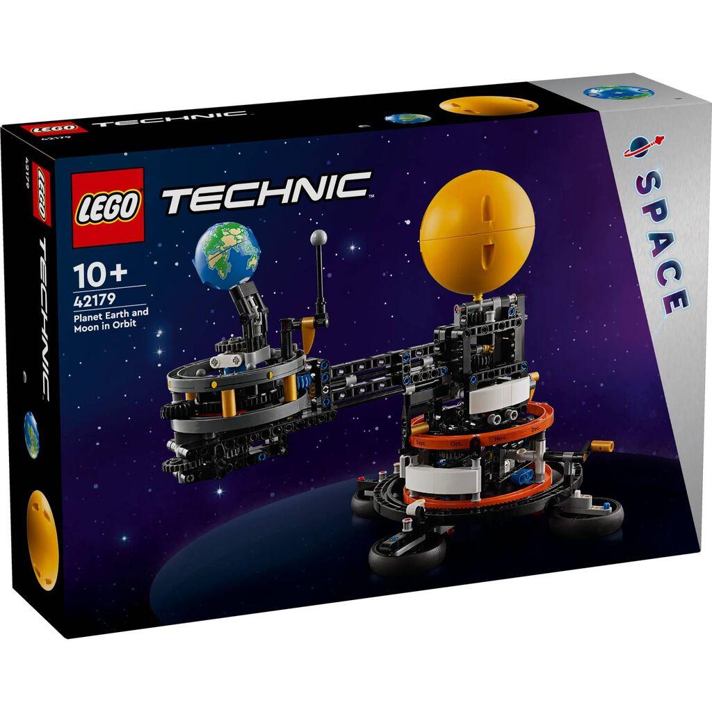 Lego Igračka kocke Technic Planet Earth and Moon in Orbit 10+,Šarena