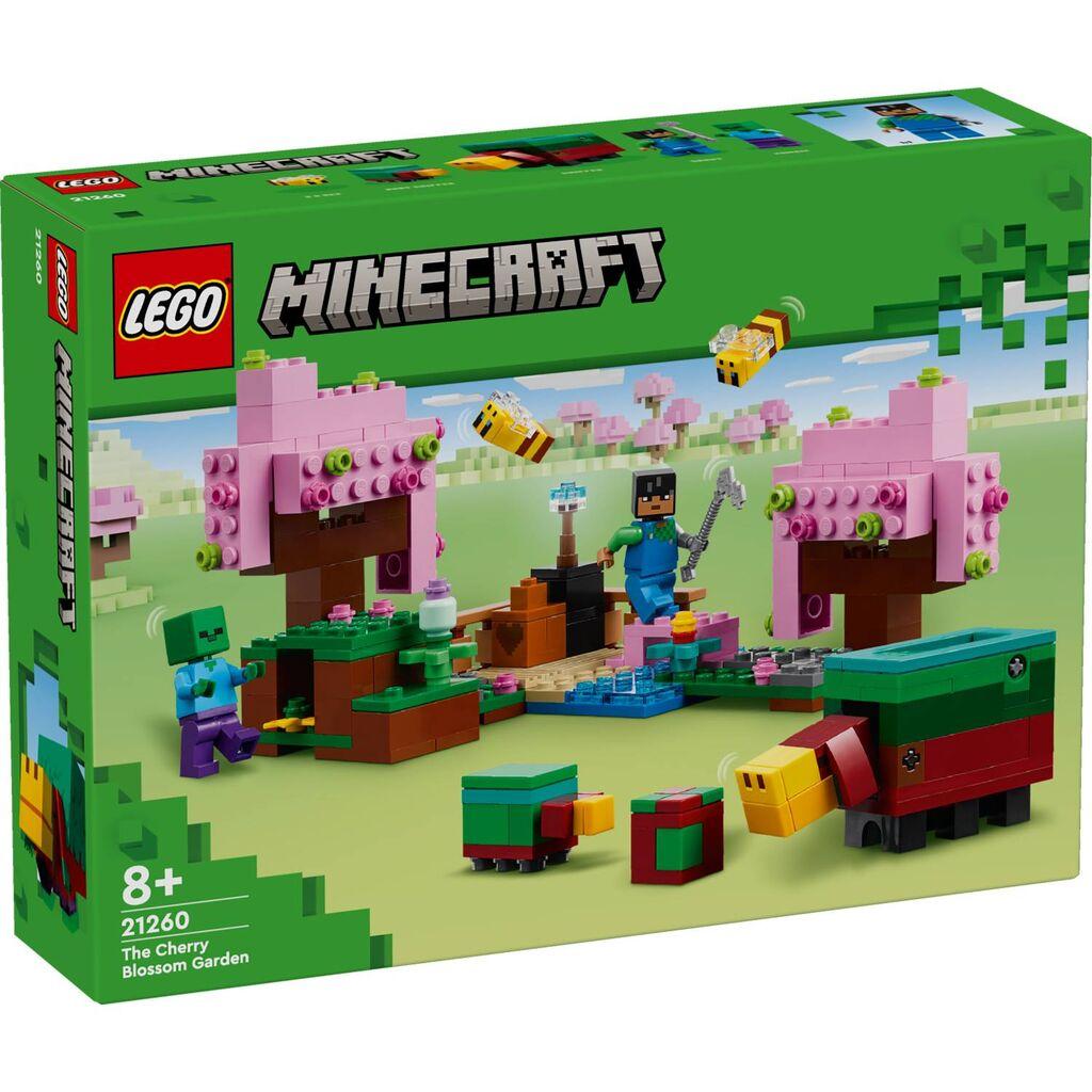 Lego Igračka kocke Minecraft The Cherry Blossom Garden 8+,Šarena