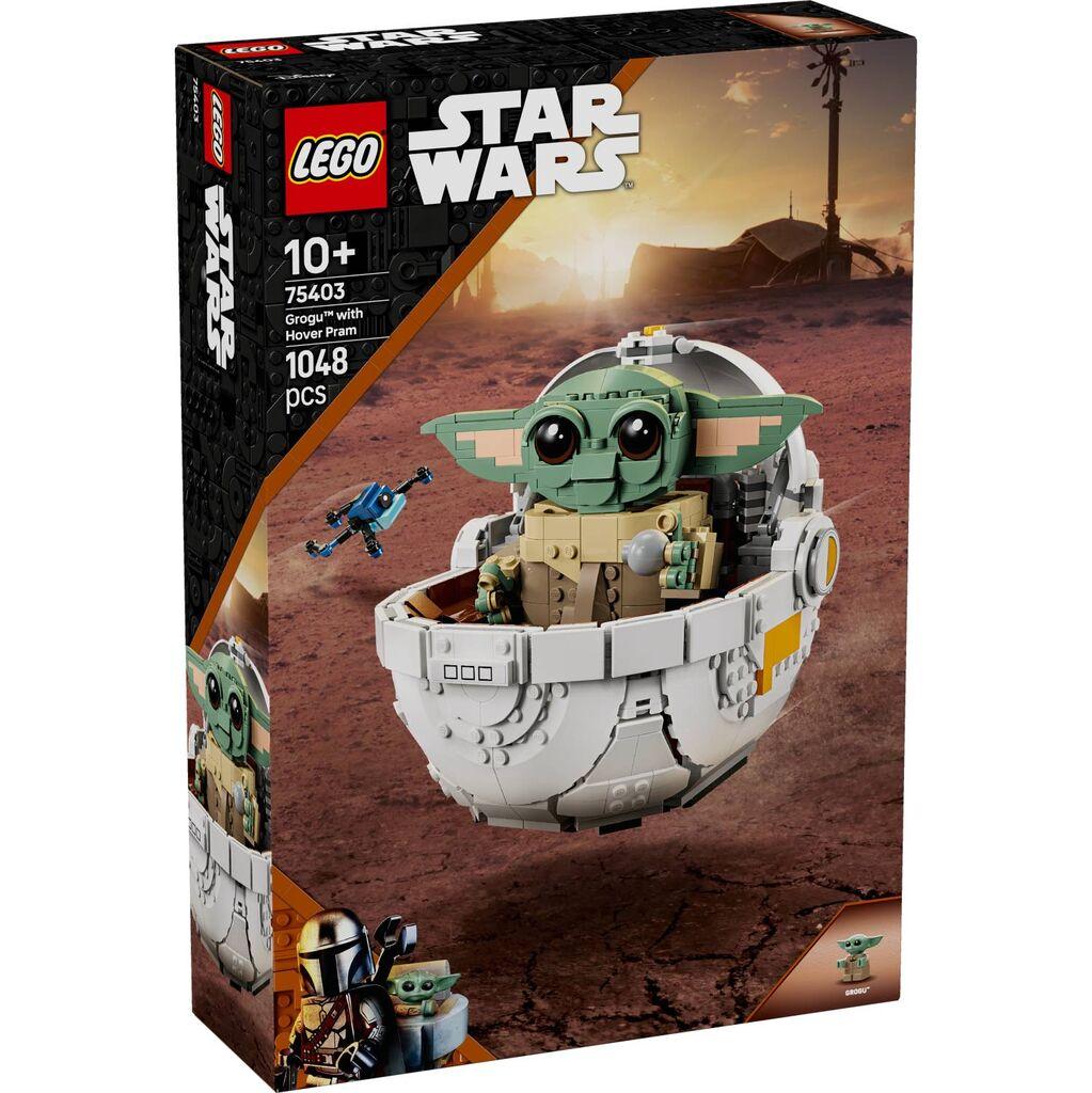 LEGO Igračka LEGO kocke Star Wars Grogu with Hover Pram 10+