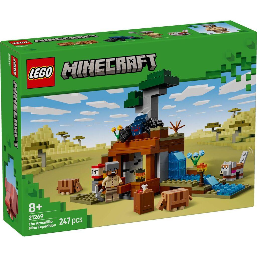 LEGO Minecraft Armadillo rudarska ekspedicija 21269