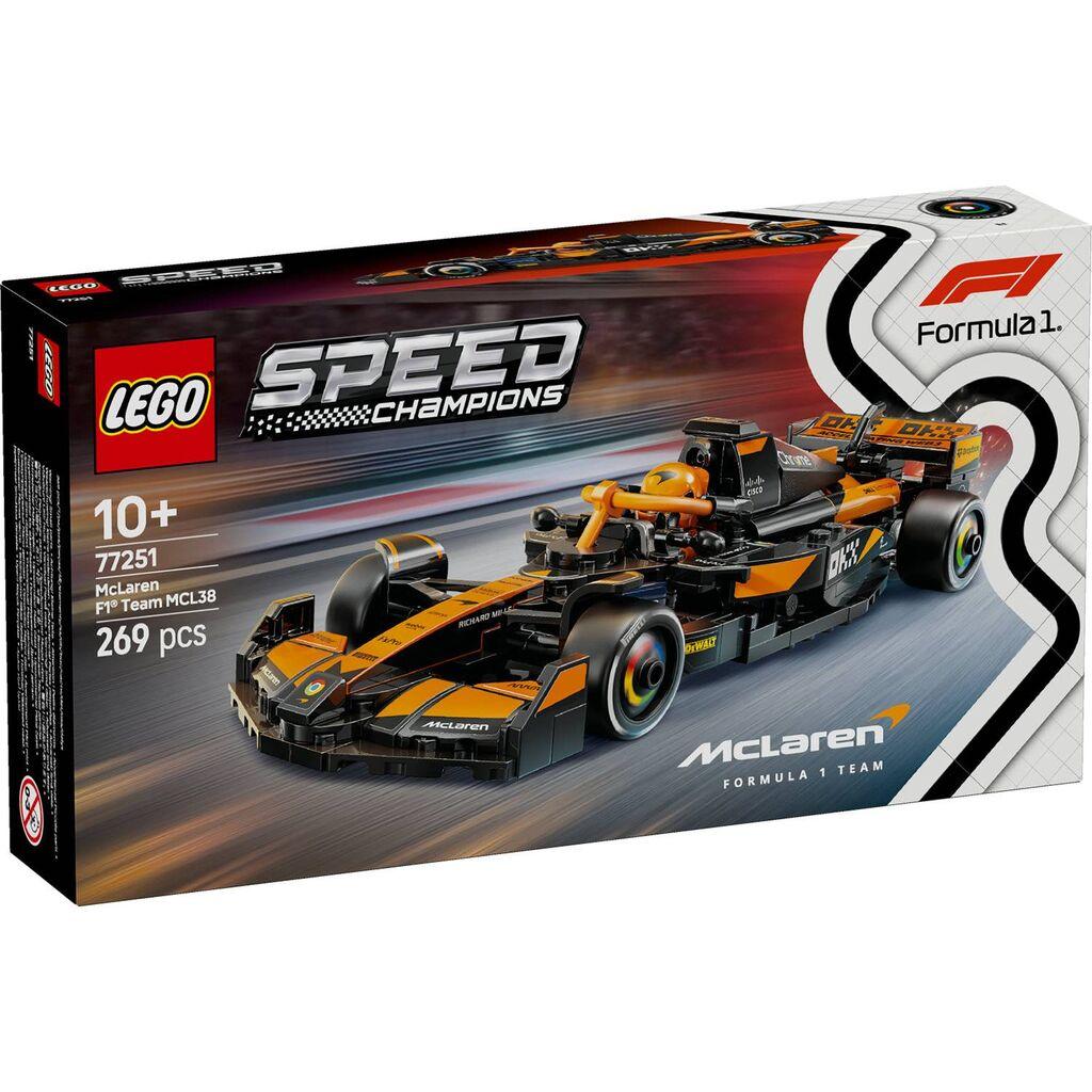 Igračka Lego kocke Speed Champions McLaren F1 Team MCL38 Race Car 10+