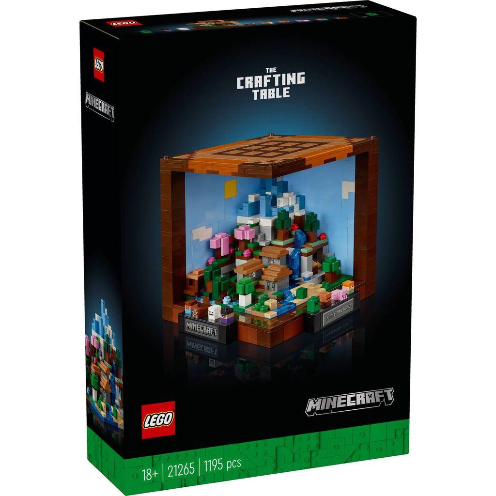 LEGO Igračka LEGO kocke Minecraft The Crafting Table 18+