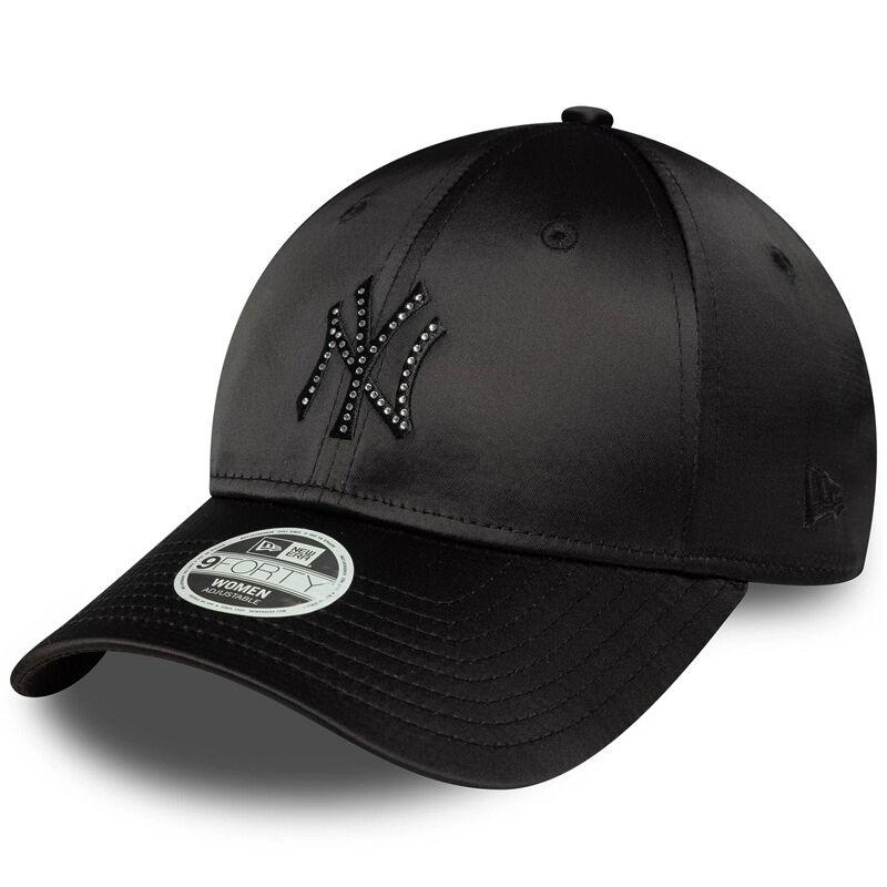 Ženska kapa New Era New York Yankees, crna