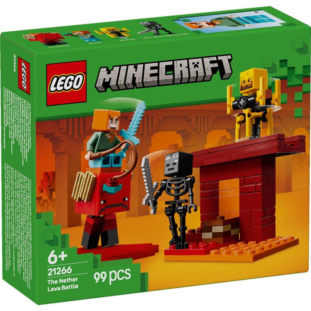 LEGO Minecraft Lava bitka u Netheru 21266
