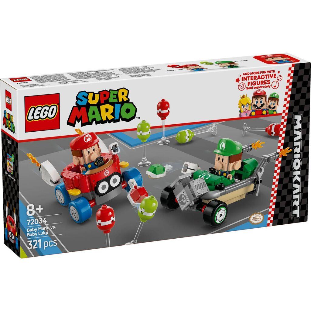 LEGO Super Mario Kart Baby Mario vs. Baby Luigi 72034