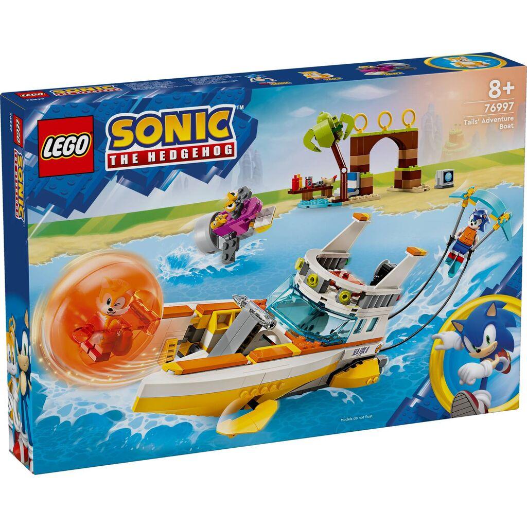 LEGO Igračka LEGO kocke Sonic the Hedgehog Tail's Adventure Boat  8+