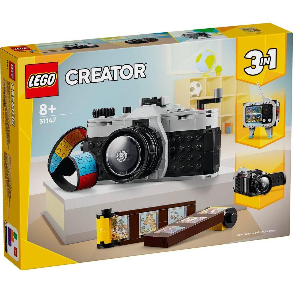 Lego Igračka kocke Creator Retro Camera 8g+,Crna