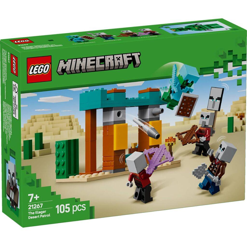 LEGO Minecraft Ilajer Pustinjska patrola 21267