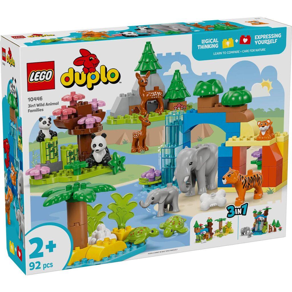 LEGO Duplo 3u1 Porodice divljih životinja 10446