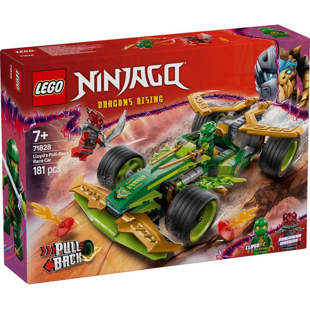 LEGO NINJAGO Lloydov trkaći auto na povlačenje 71828