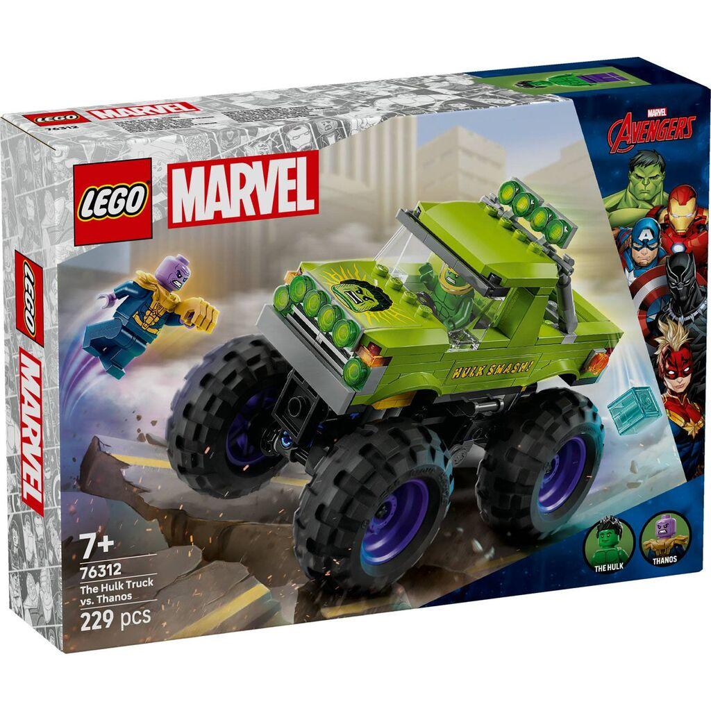 Igračka Lego kocke Marvel The Hulk Truck vs. Thanos 7+