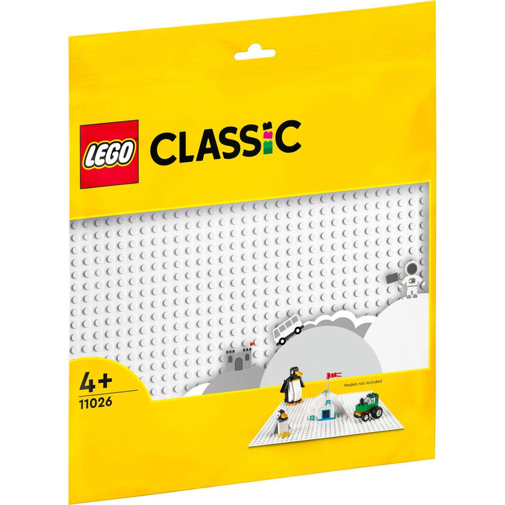 LEGO bela osnovna ploča