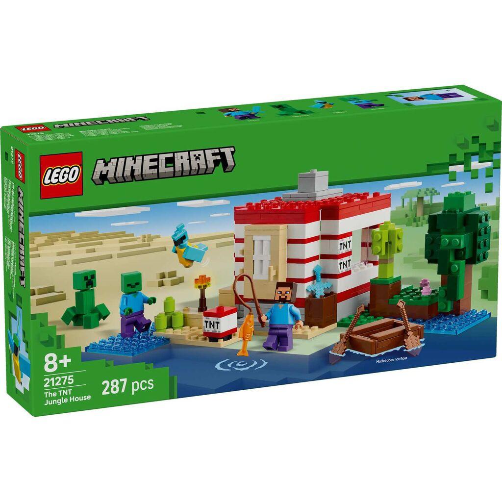 Igracka Lego Kocke Minecraft The Tnt Jungle House 8+