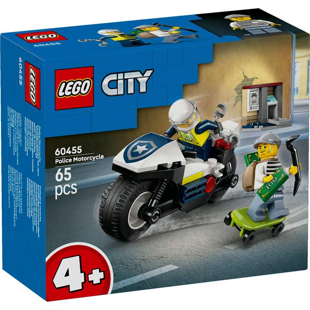 Igracka Lego Kocke City Police Motorcycle Chase 4+
