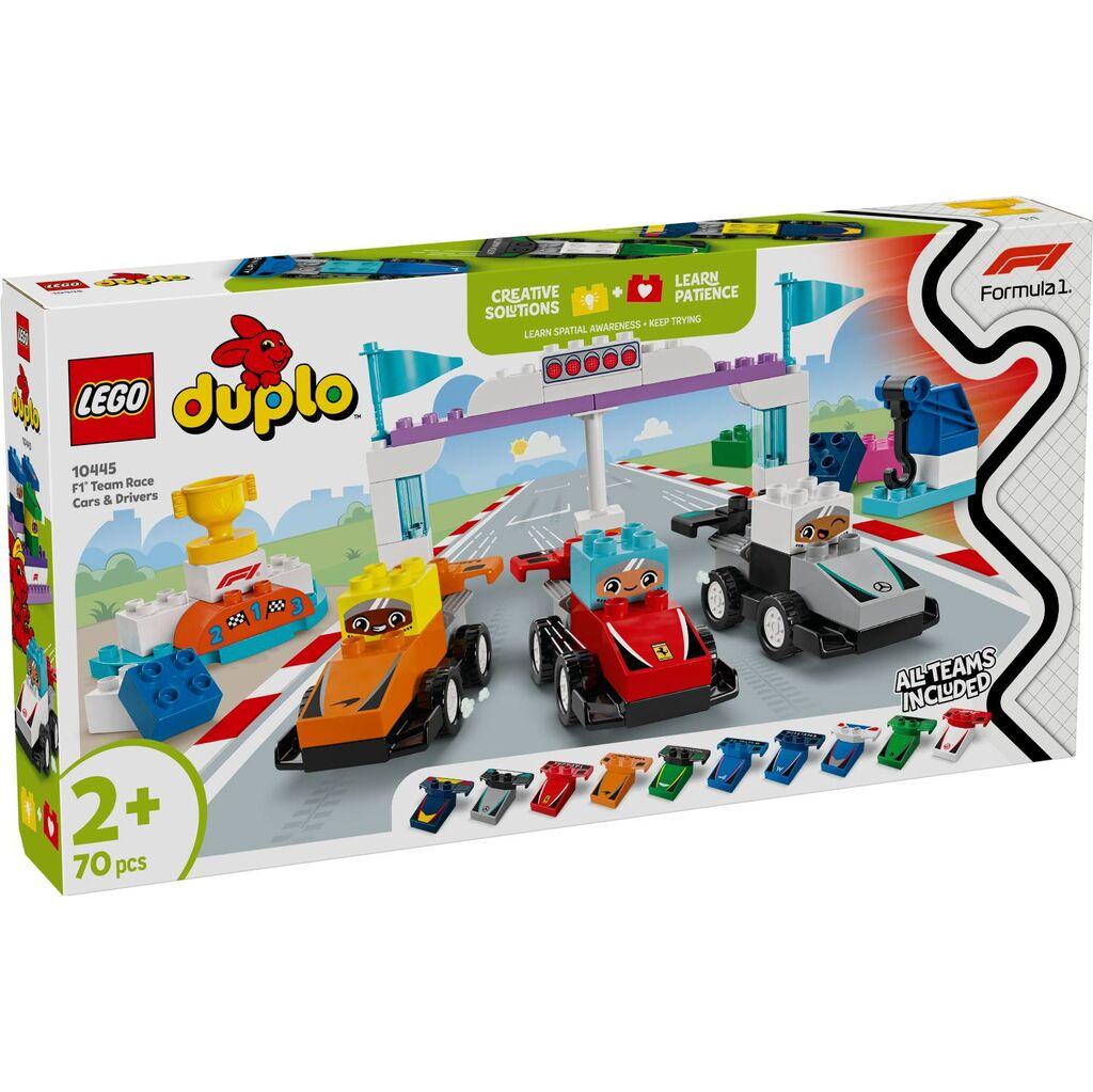 LEGO Duplo F1 trkaći automobili i vozači 10445