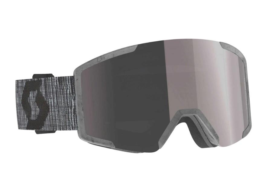 Ski Naočare Scott Shield Recycled Raw Grey/Enhac. Silver Chrome