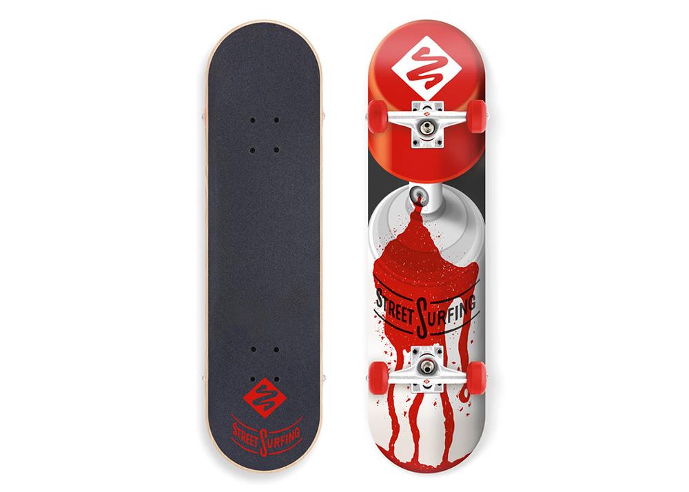 Skateboard Street Surfing Cannon