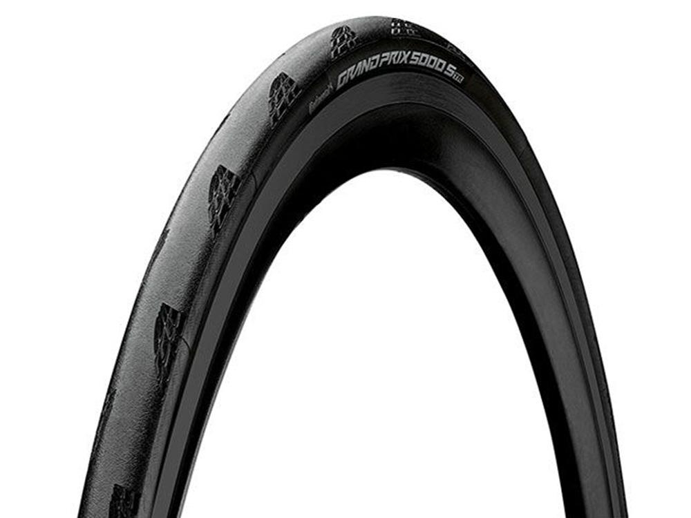 Guma Spoljna Continental Grand Prix 5000 S 700X25C Tubeless Black/Black Skin Kevlar