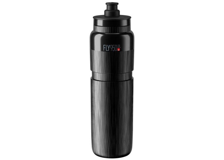 Bidon Elite Fly Tex 950Ml Black