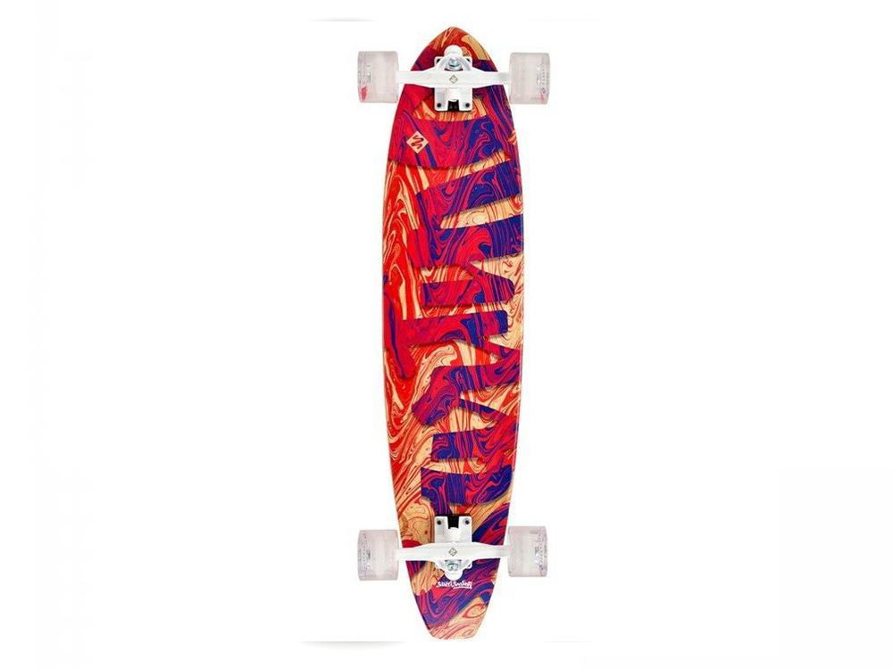 Longboard Street Surfing Streaming BlackRedWhite