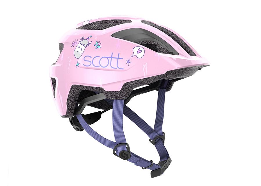 Kaciga Dječija Scott Spunto Kid Crystal Pink