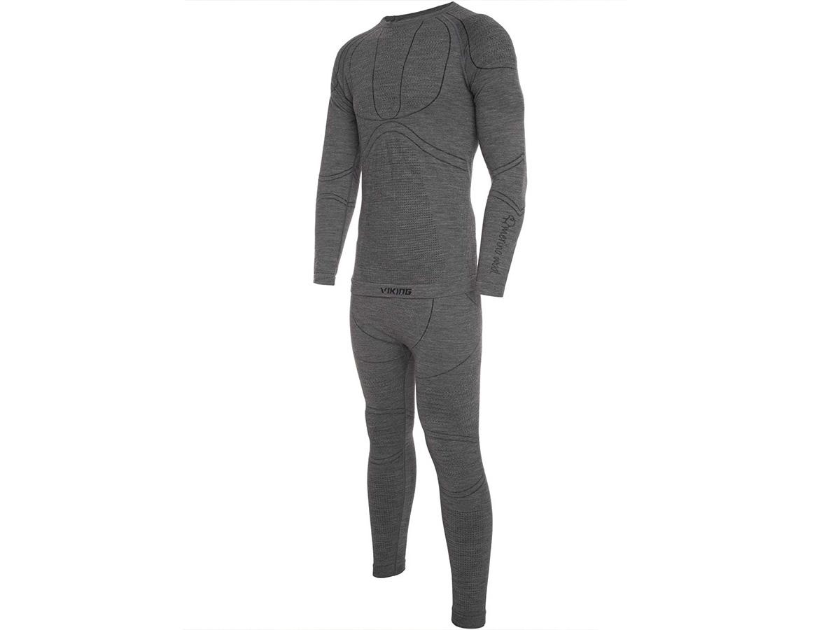 Aktivni Veš Viking Lan Pro Merino Dark Grey Xl