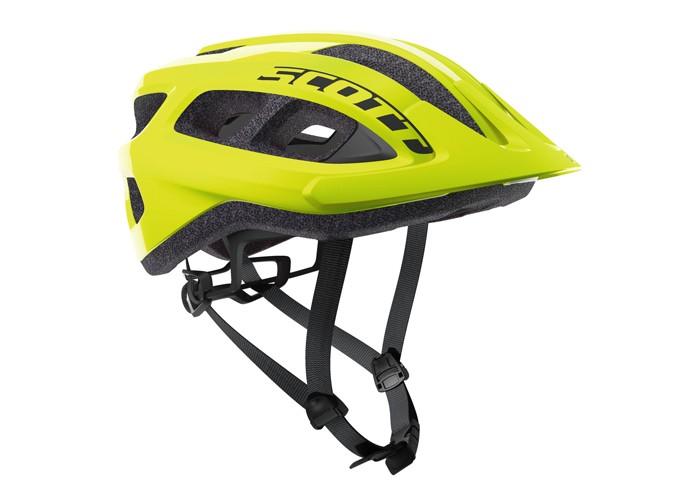 Kaciga Scott Supra Yellow Fluorescent