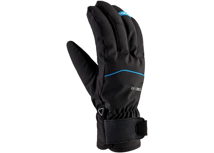 Ski Rukavice Viking Solven Black/Blue Xxl