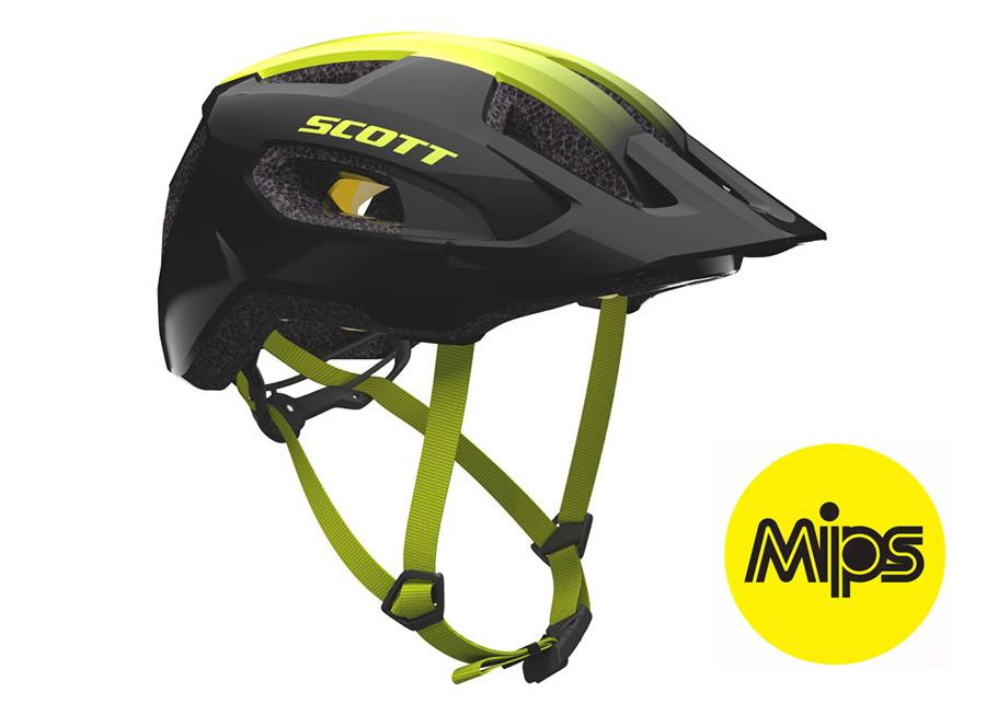 Kaciga Scott Supra Plus BlackRadium Yellow