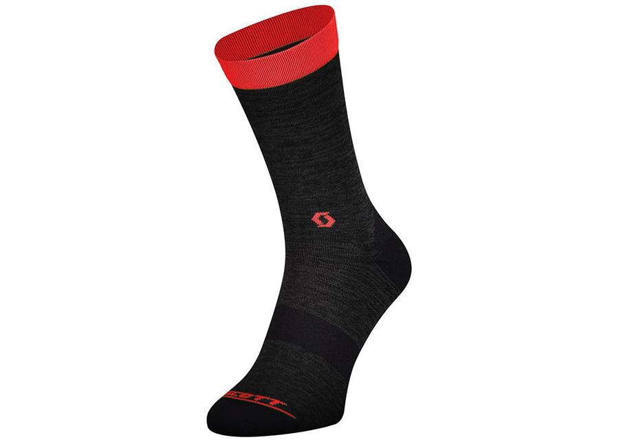 Čarape Scott Trail Dark Grey  Fiery Red 4244